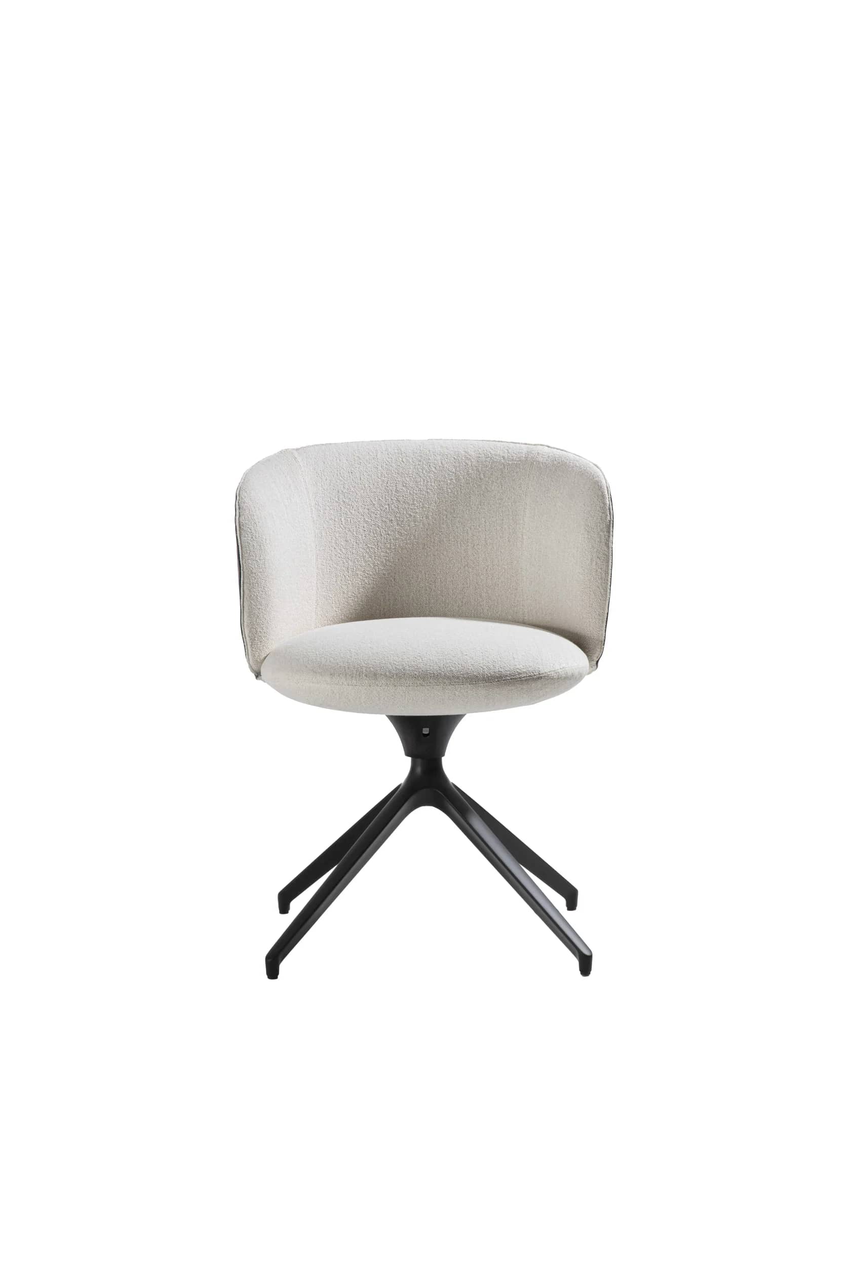 Sedia con base girevole Dune - vista frontale