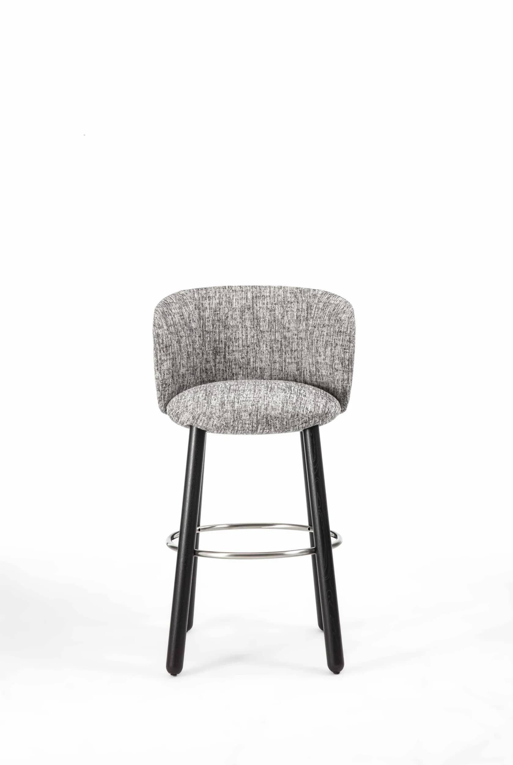 Sgabello con gambe Dune - vista 1