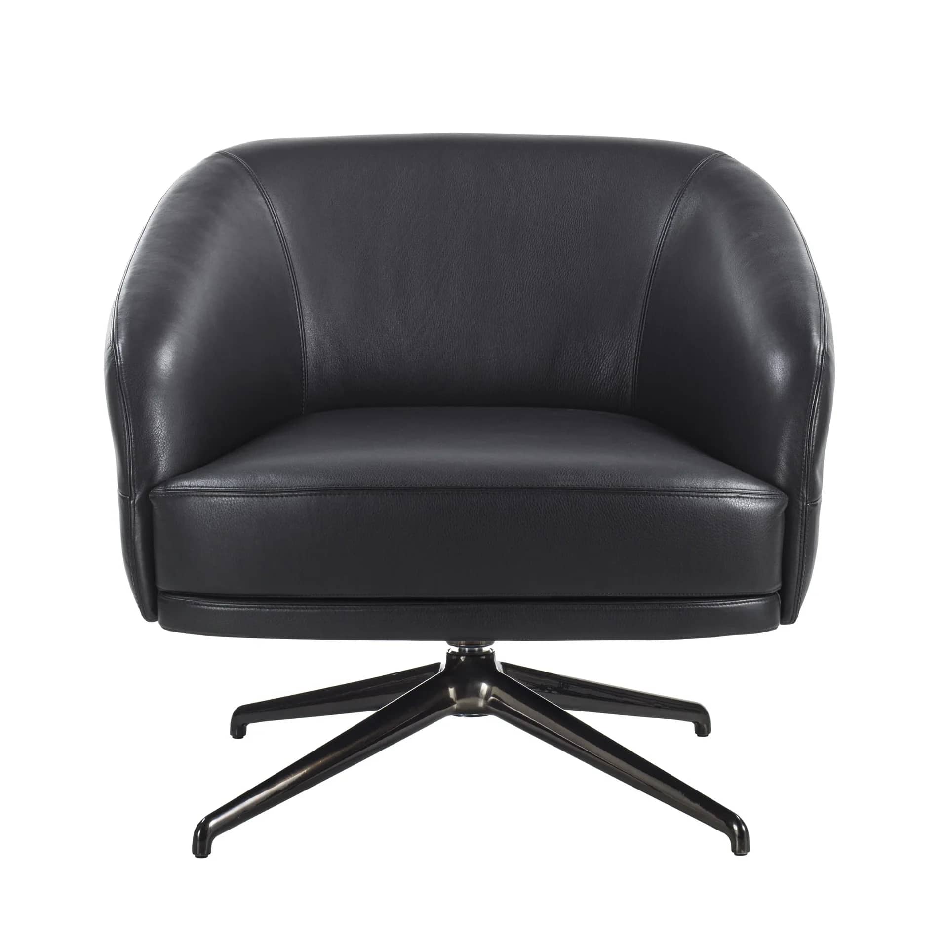 Neeva swivel armchair - front view