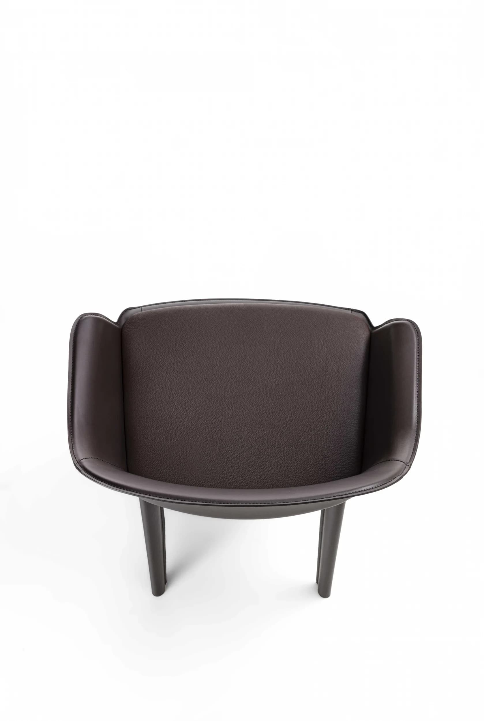 Sedia in cuoio Celine - vista 5