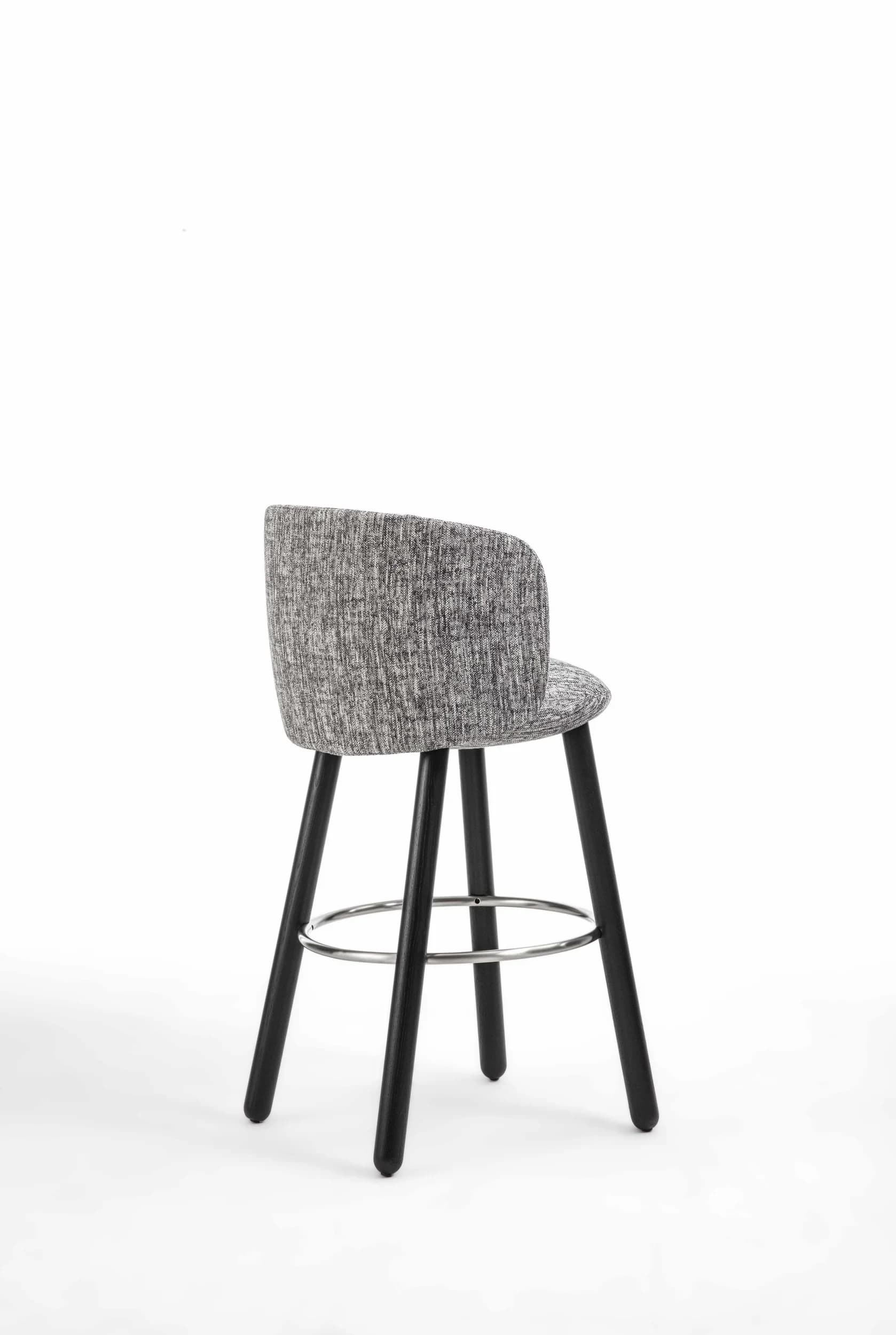 Sgabello con gambe Dune - vista 3