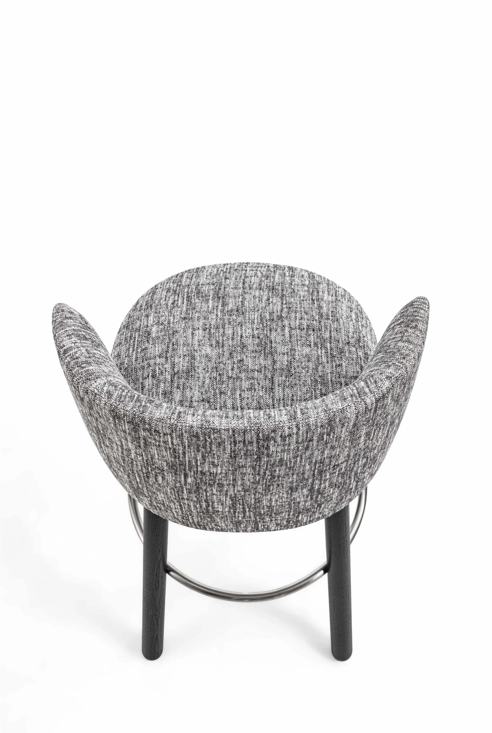 Sgabello con gambe Dune - vista 4