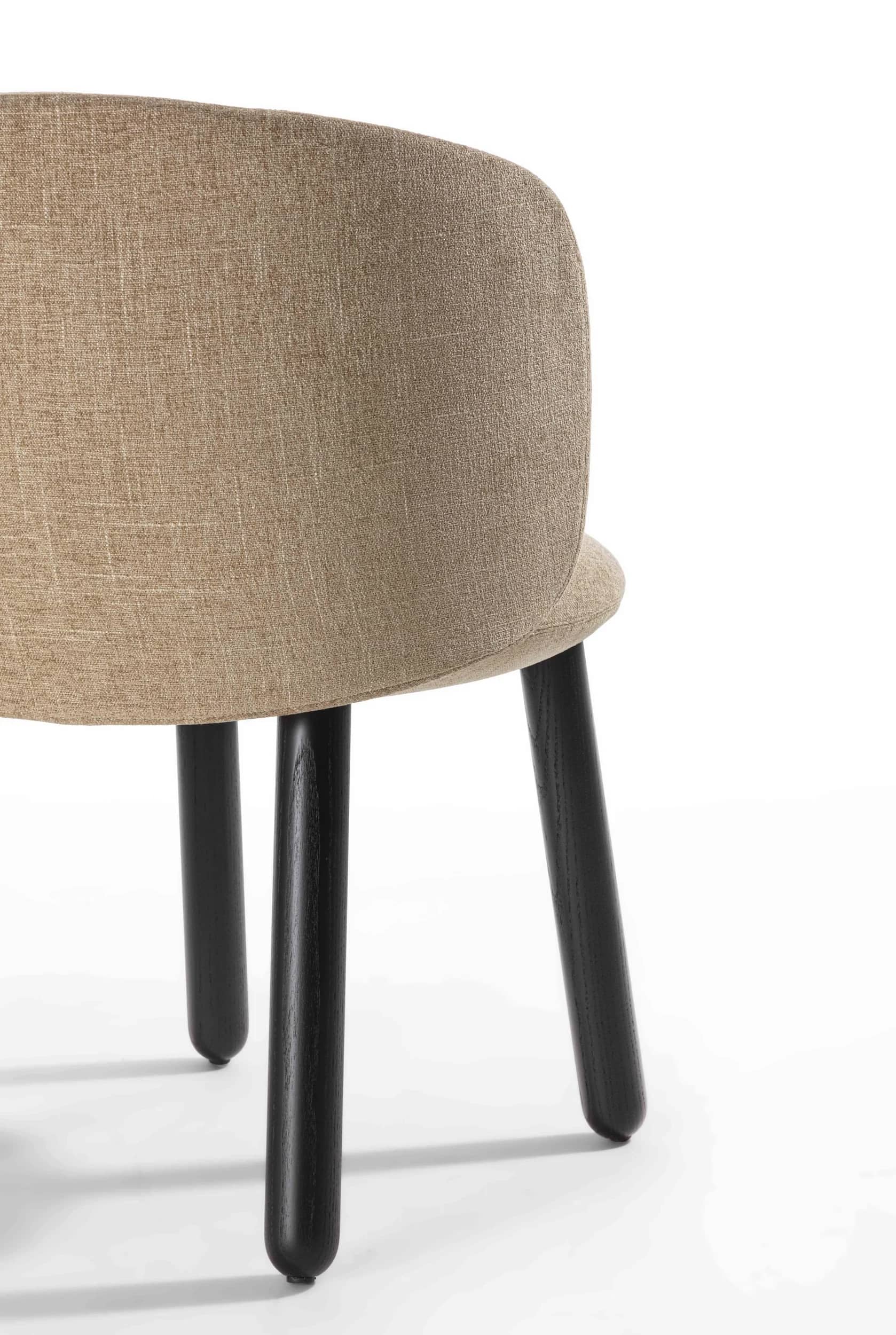 Sedia con gambe Dune - dettaglio 1