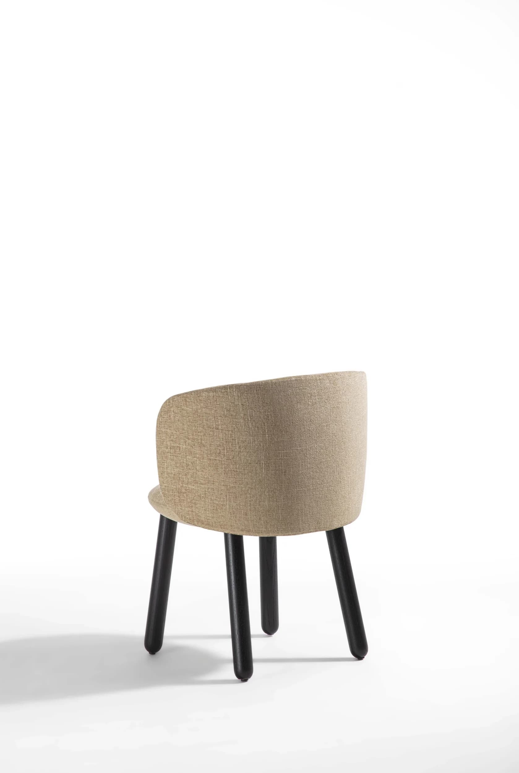 Sedia con gambe Dune - vista 4