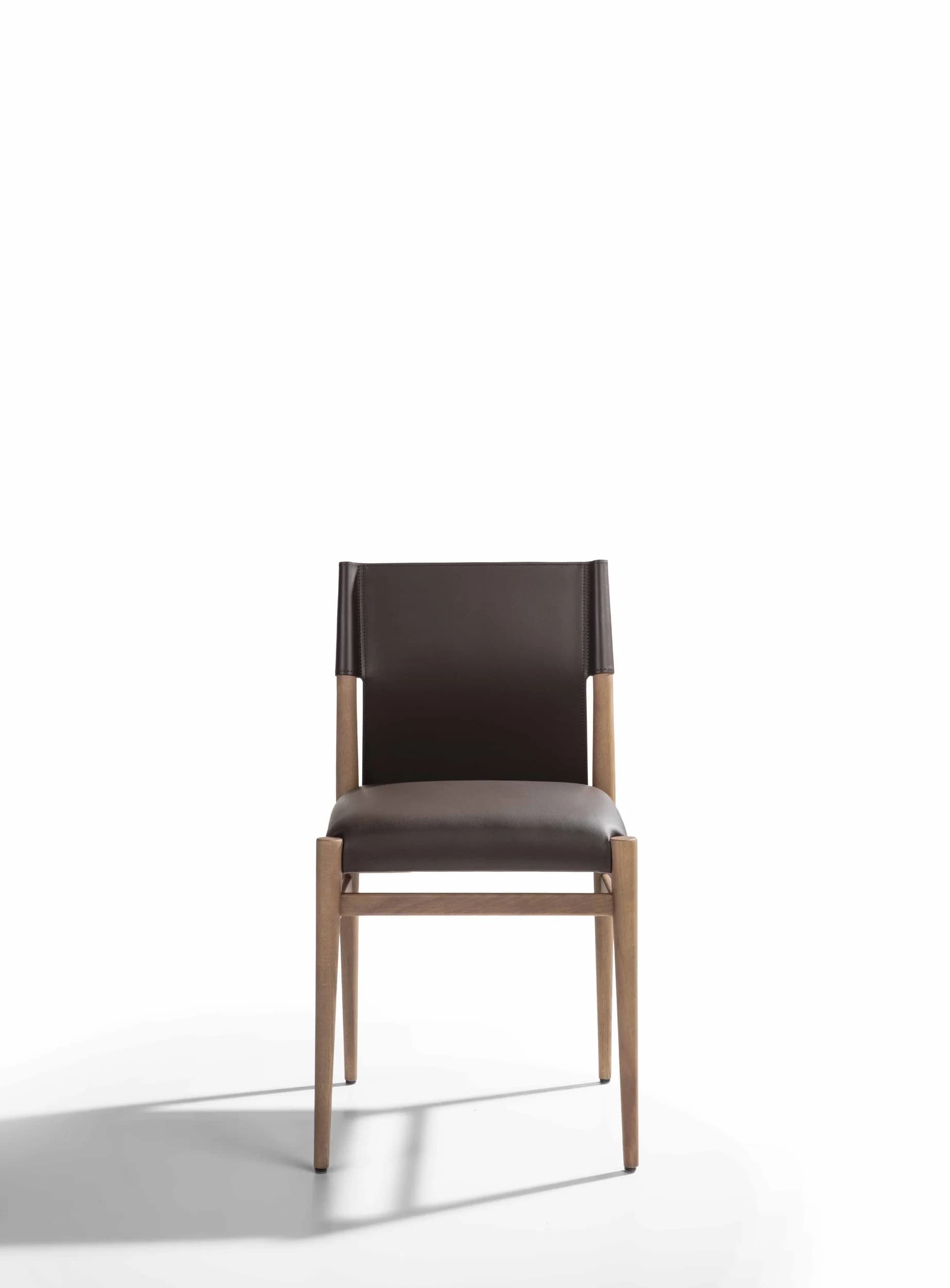Sedia con sedile imbottito Kobe - vista frontale