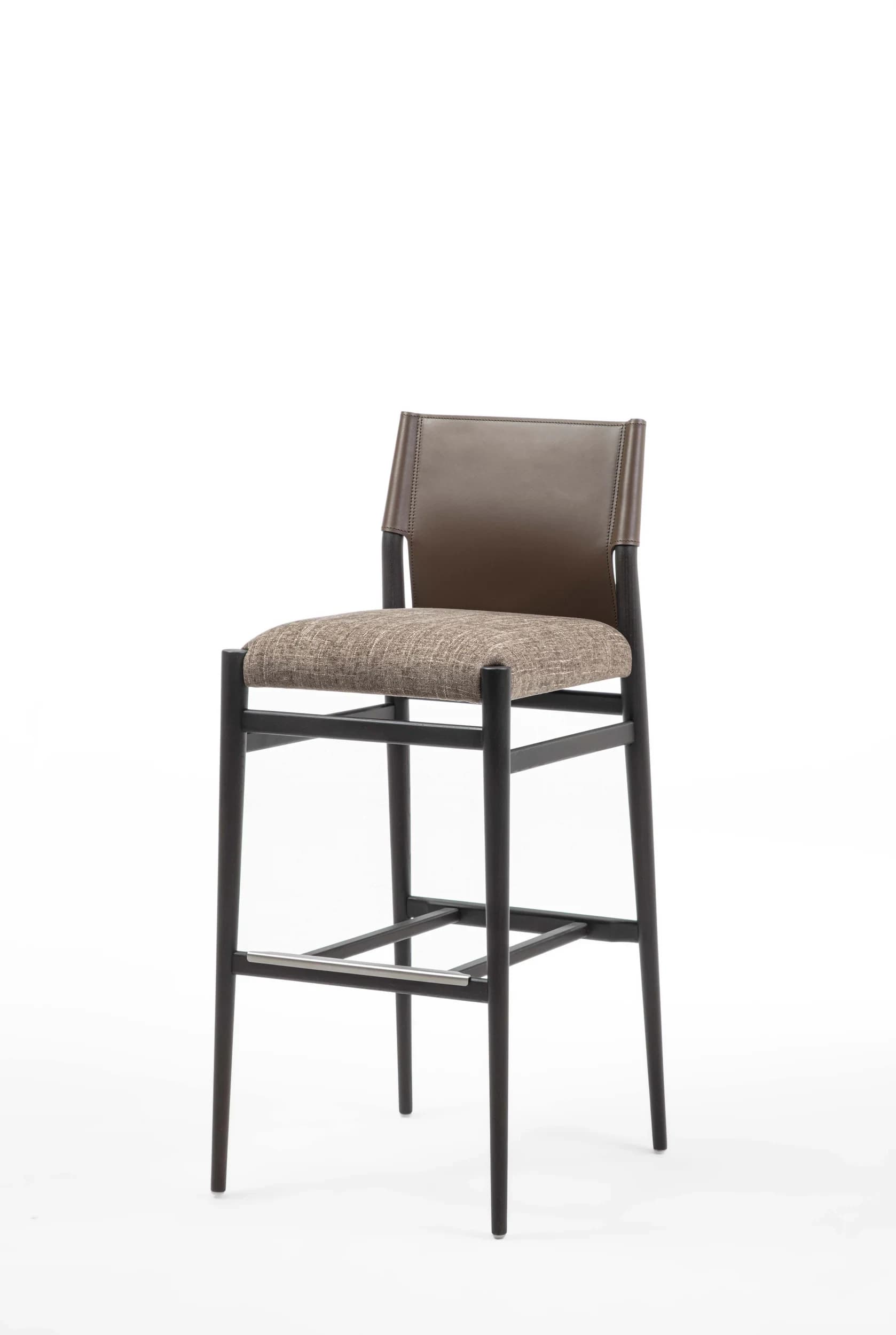Sgabello con sedile imbottito Kobe - vista 2