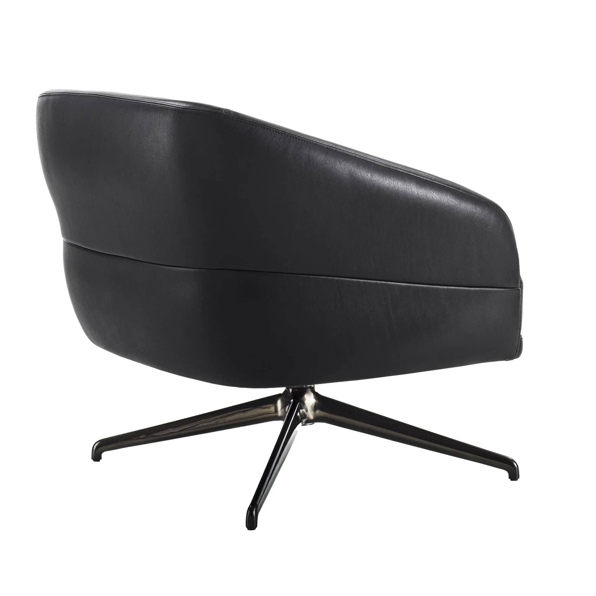 Neeva swivel armchair - rear view