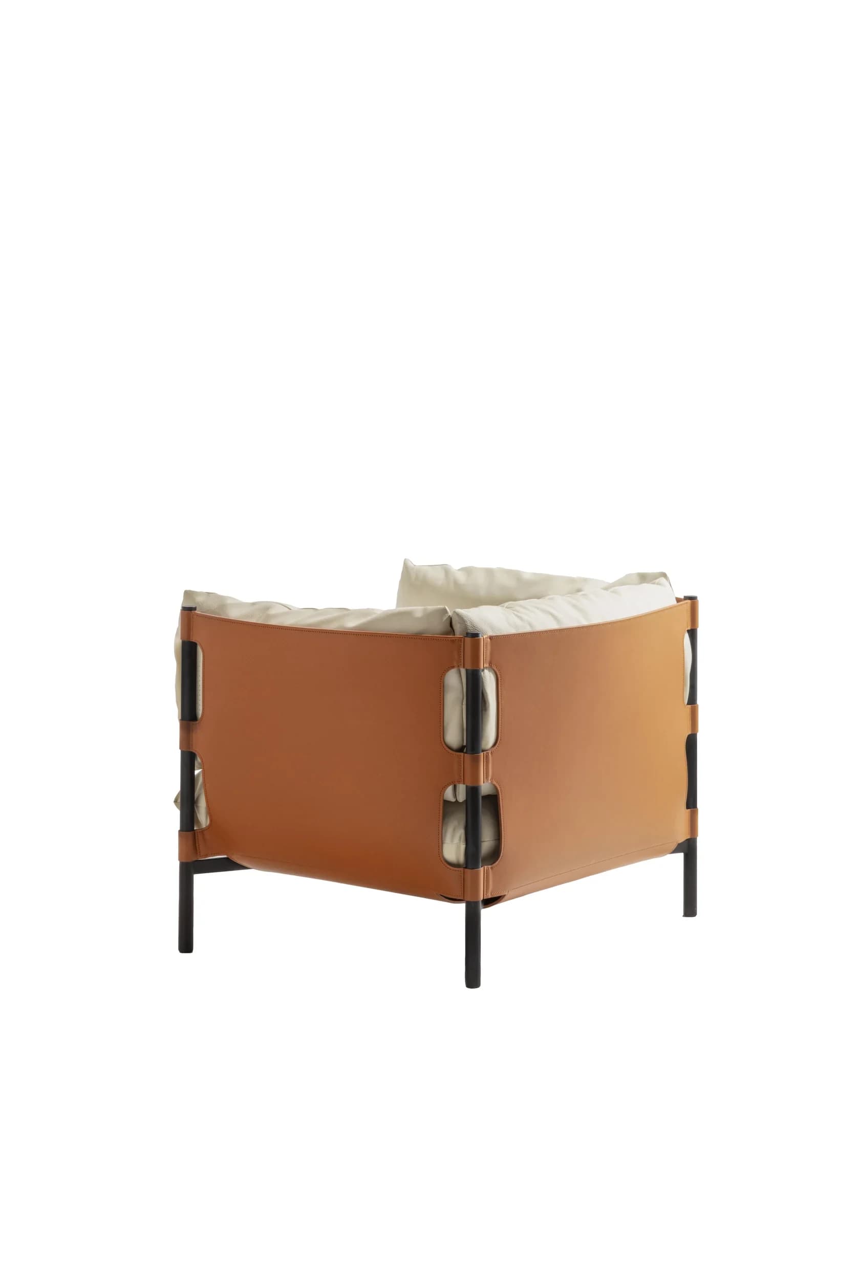 Poltrona pelle Siena - vista 4