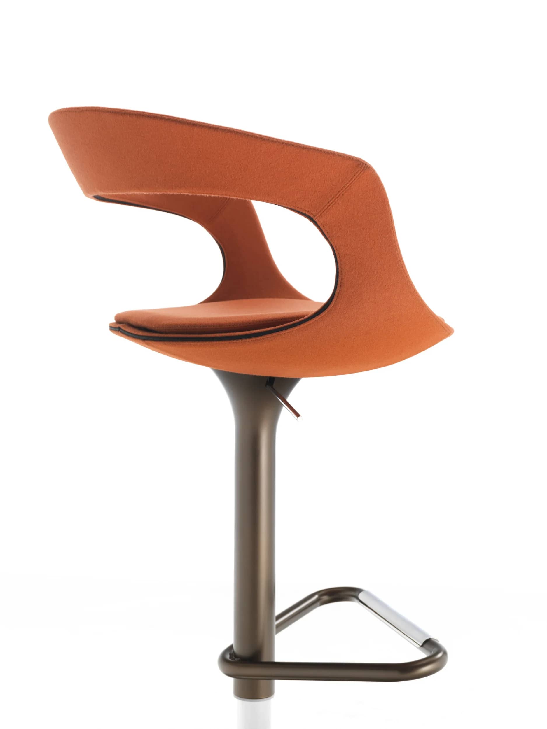 Sgabello base girevole Velvet - vista 2
