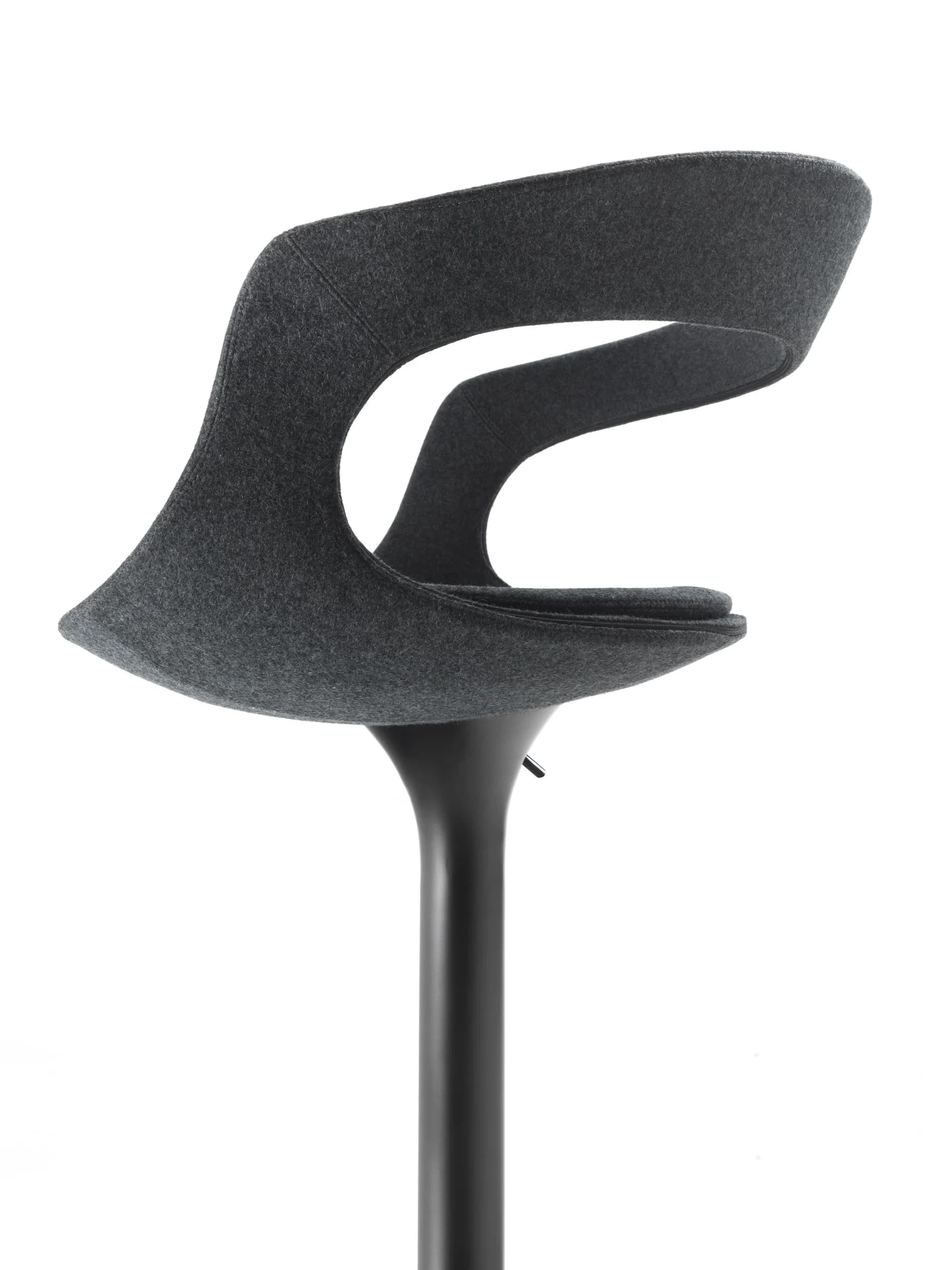 Sgabello base girevole Velvet - vista 5