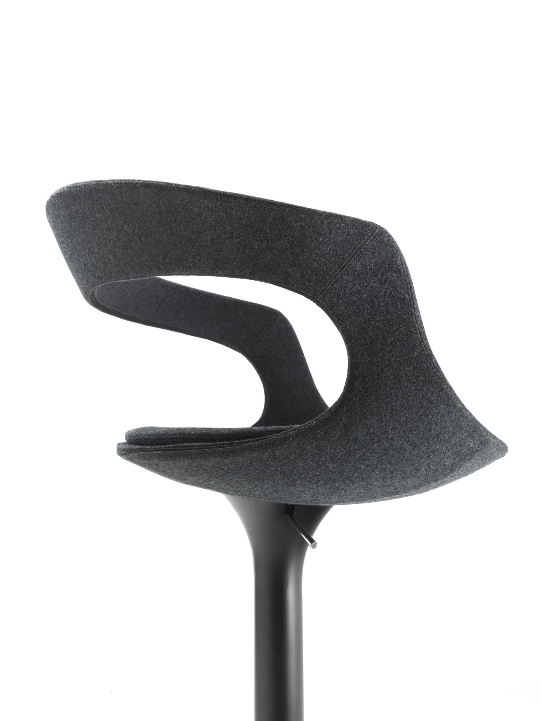 Sgabello base girevole Velvet - vista 6